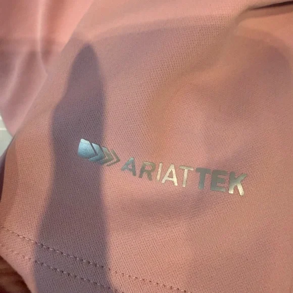 Ariat Pink AriatTek Cold Series Pullover - Picture 6 of 7